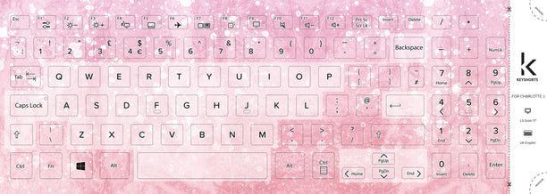 custom keyboard stickers real project #6