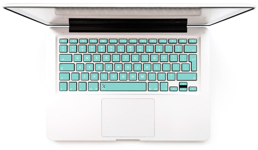 Fresh Mint MacBook Keyboard Stickers decals key overlays