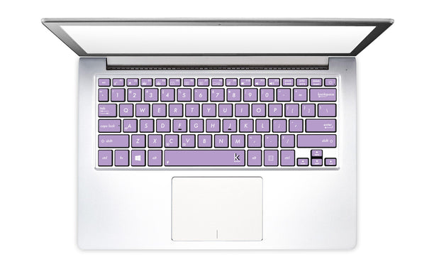 Light Purple Laptop Keyboard Stickers decals key overlays