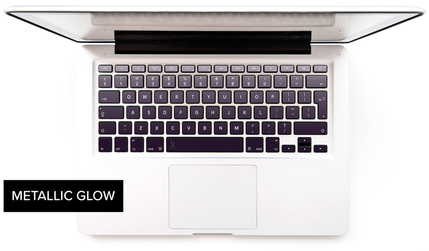 Orchid Gray Macbook Keyboard Decals