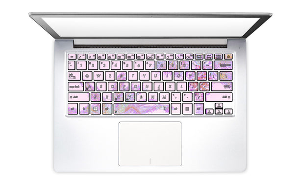 Coco Rose Laptop Keyboard Stickers