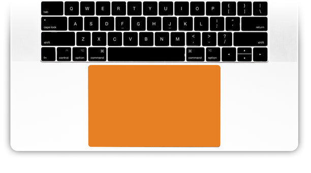 Juicy Orange MacBook Trackpad Sticker