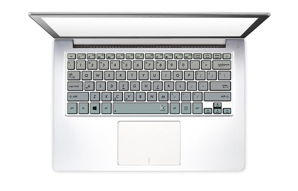 Scandi field ombre Laptop Keyboard Stickers