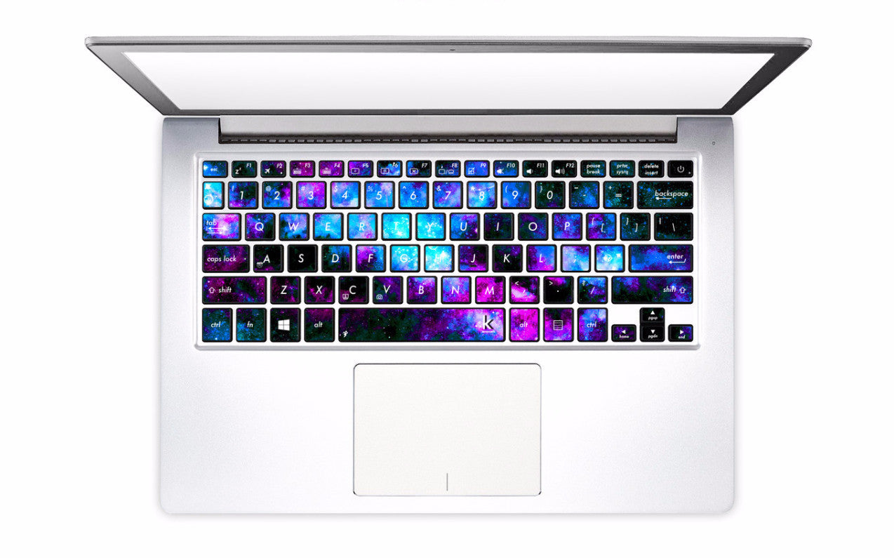 Bluedust Laptop Keyboard Stickers