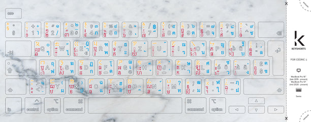 custom keyboard stickers real project #3