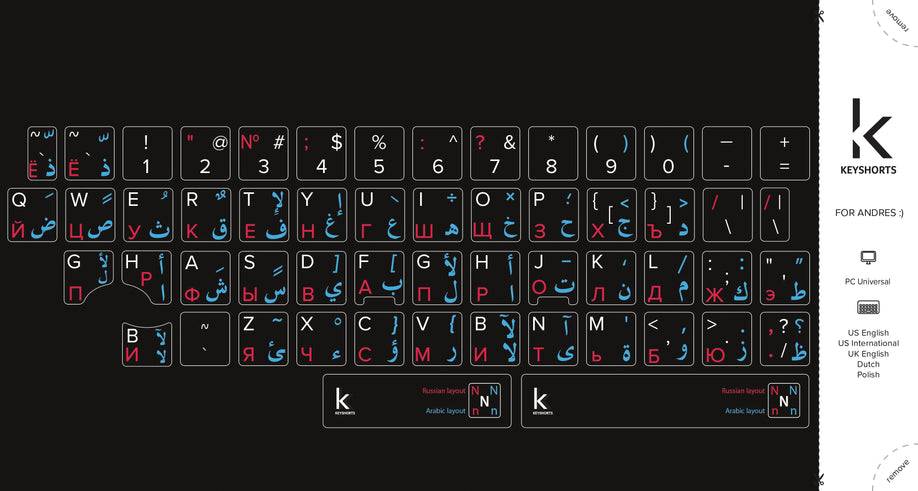 DIY Keyboard Labels: Your Project in Premium Quality • Keyshorts