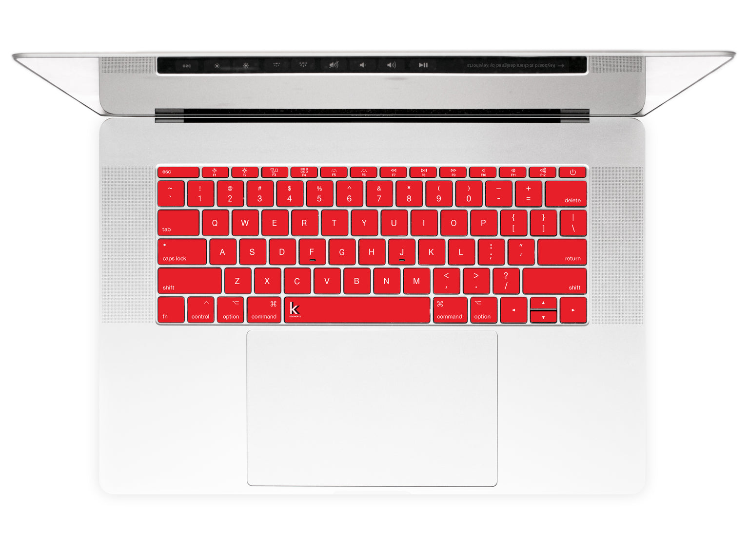Devil Red MacBook Keyboard Stickers decals key overlays