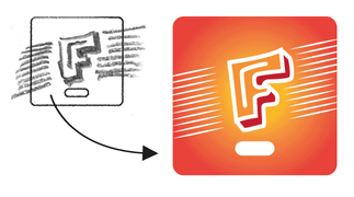 Single key DIY keyboard labels example