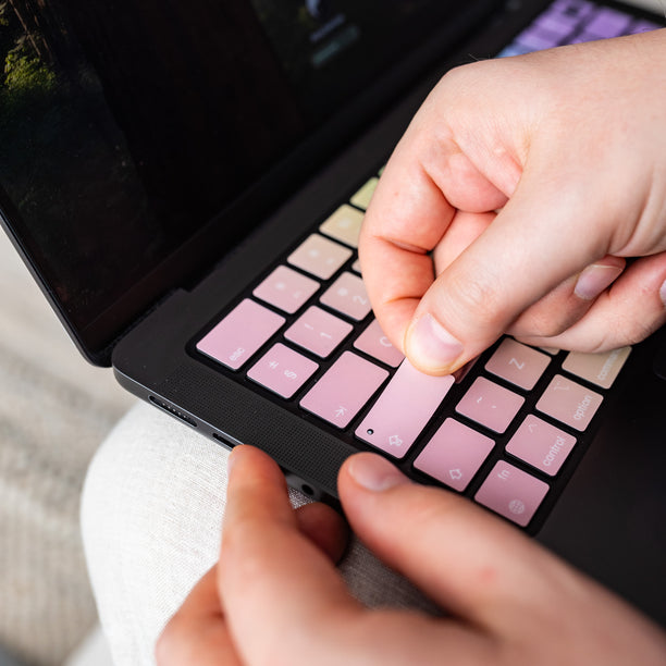 Forest Rainbow Laptop Keyboard Stickers