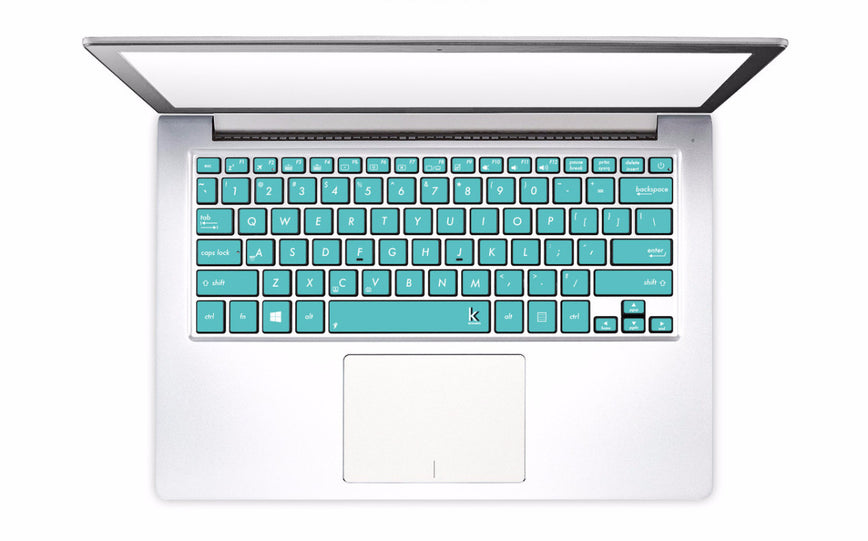 Fresh Mint Laptop Keyboard Stickers decals key overlays