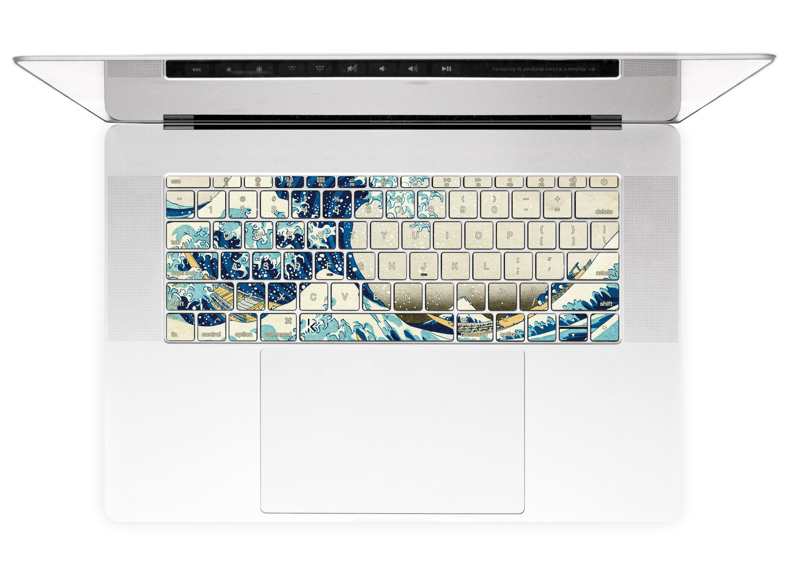 Laptop Case for MacBook Air 15 M2 (2023) & more: Great Wave Off Kanagawa By  Hokusai
