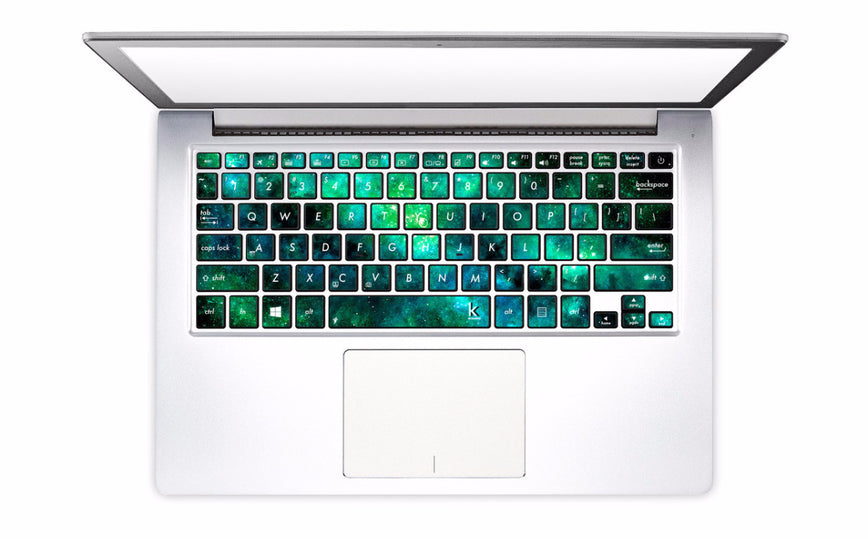 Greendust Laptop Keyboard Stickers decals key overlays