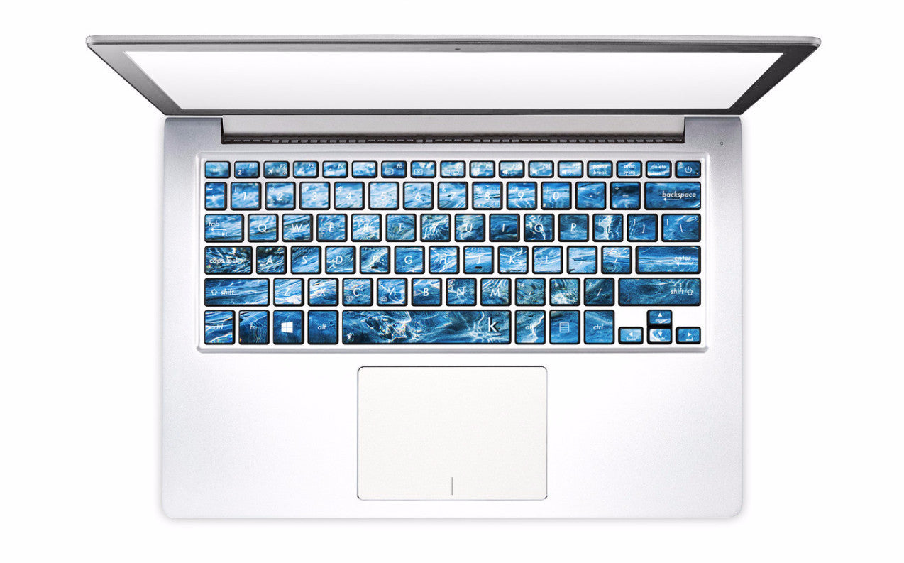 Hello From Crete Laptop Keyboard Stickers decals