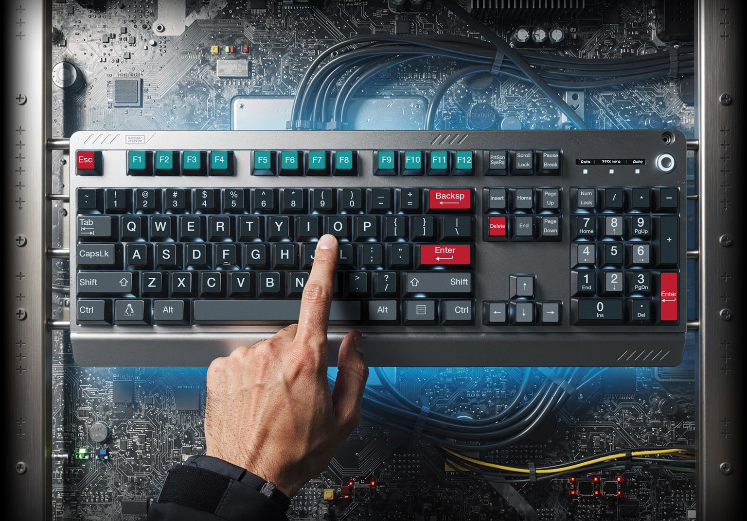Keyboard Stickers For Data-Centers