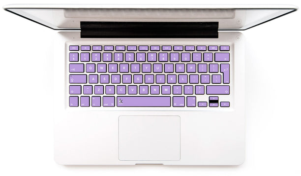 Light Purple MacBook Keyboard Stickers decals