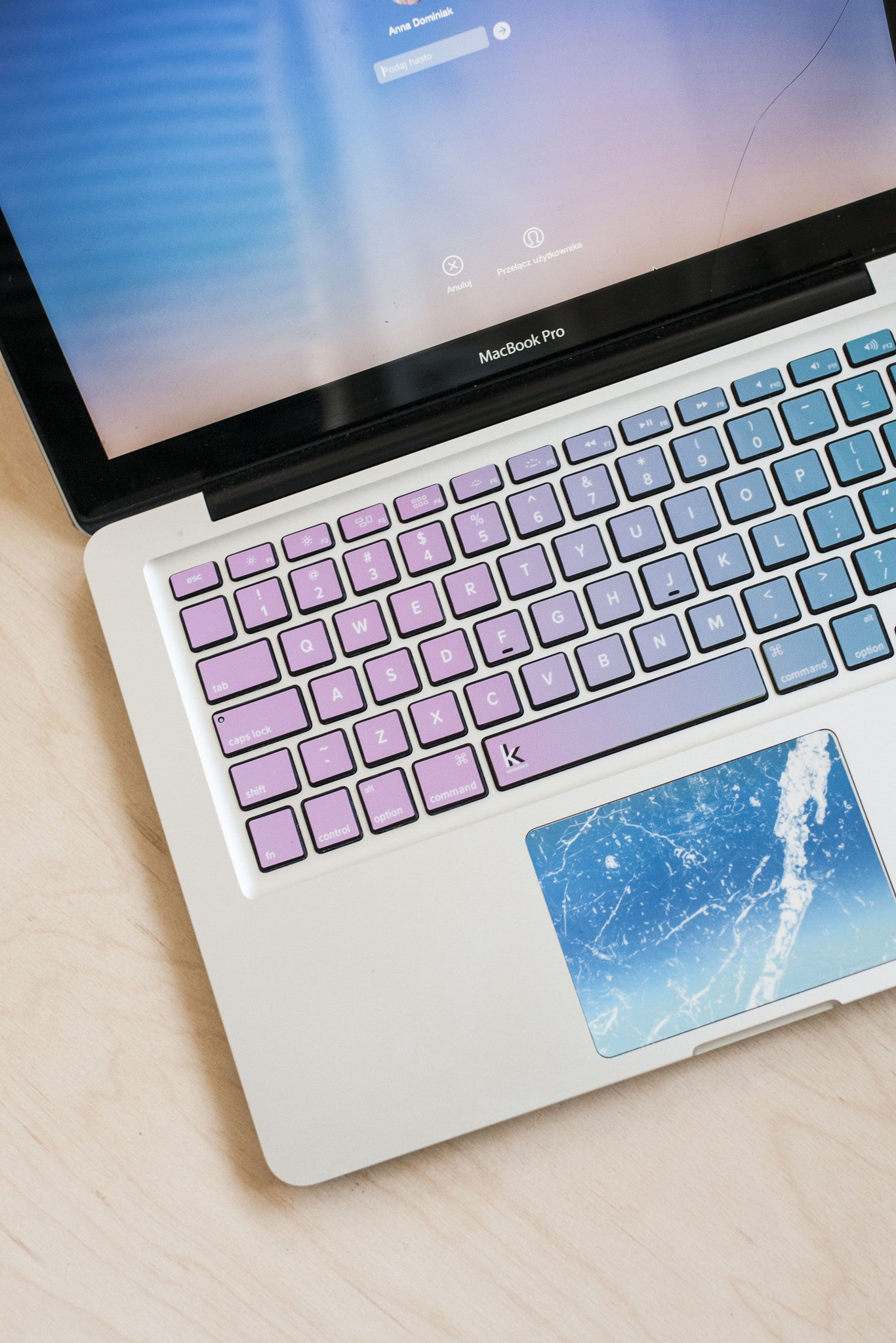 Pastel Soda Macbook Keyboard Stickers | Keyshorts