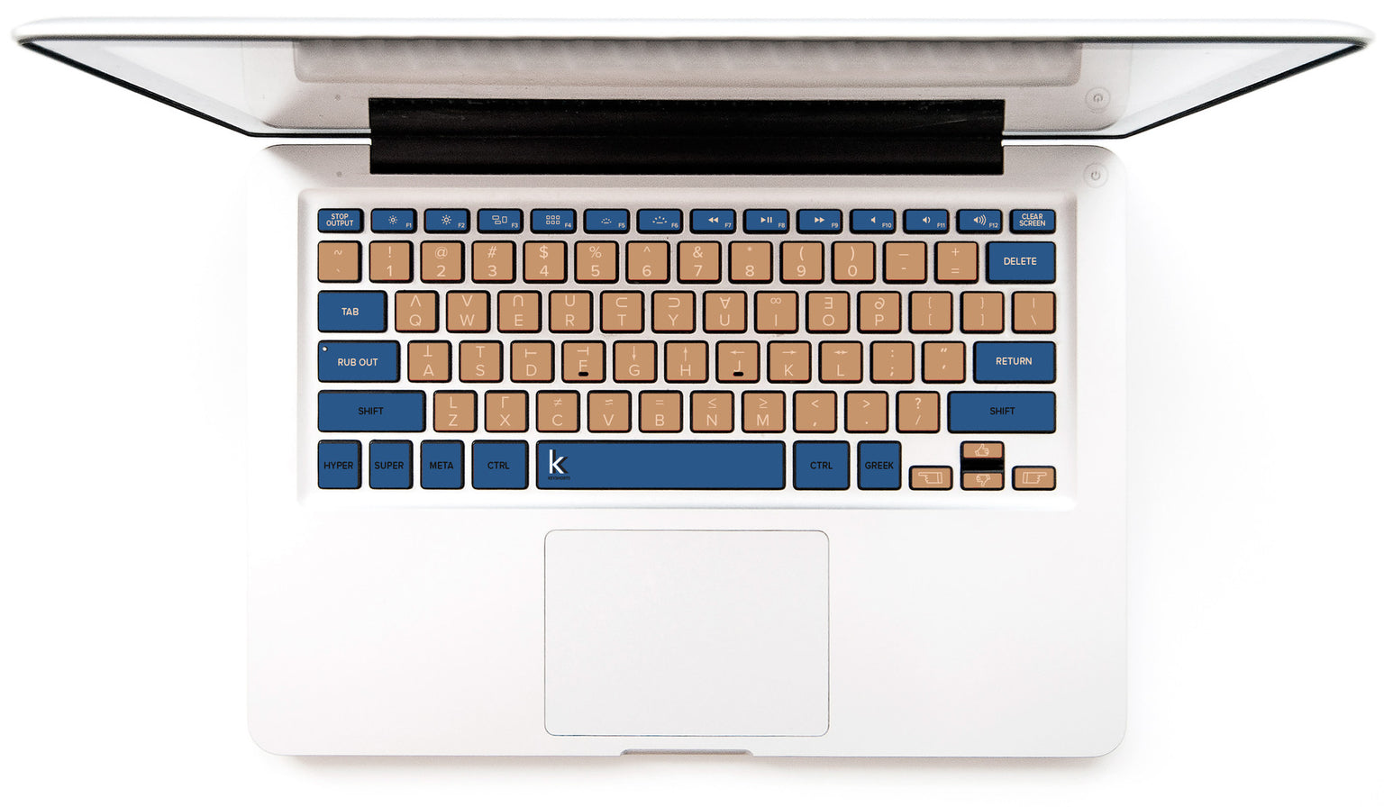 Space Cadet MacBook Keyboard Stickers decals key overlays