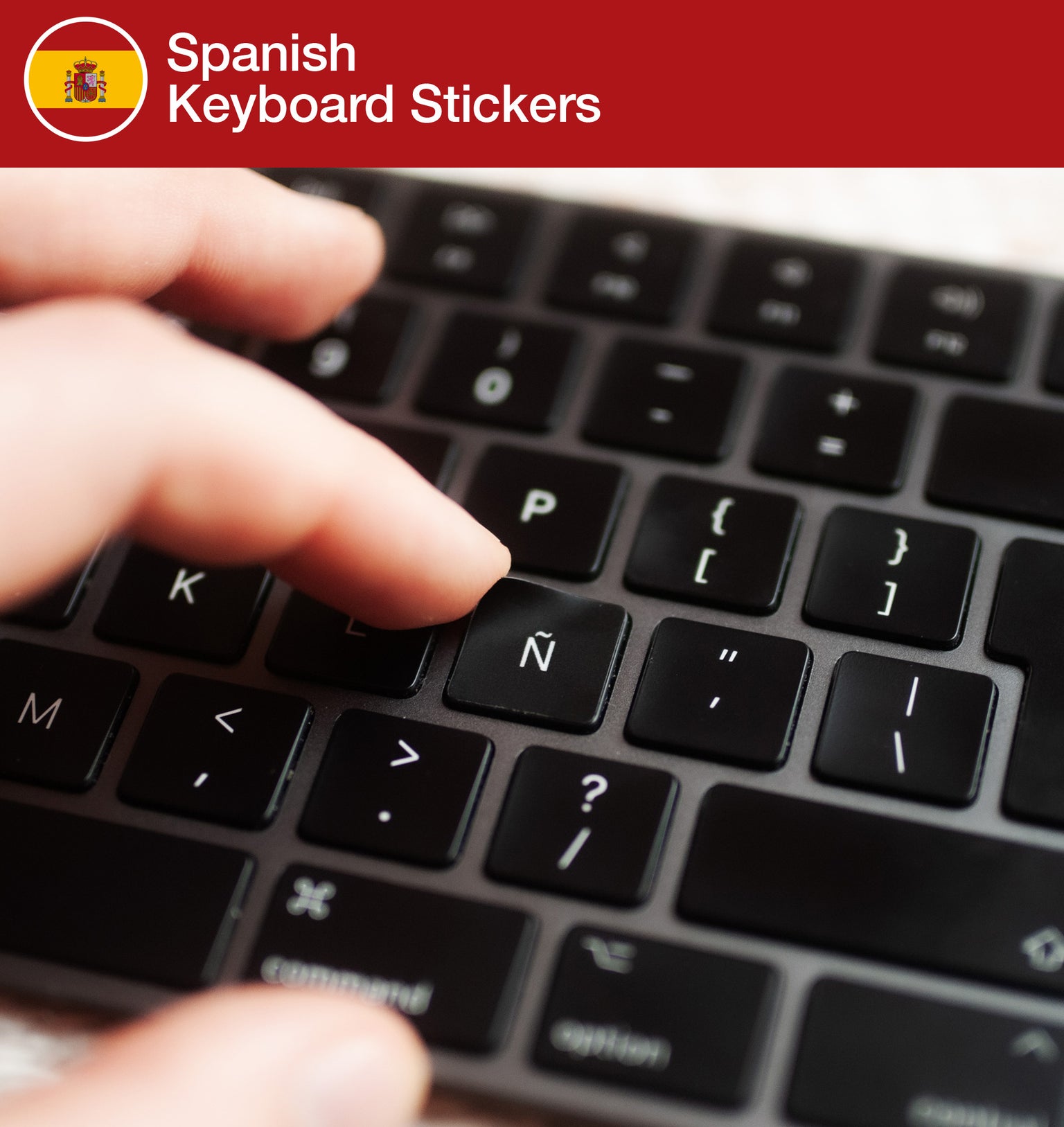 Spanish Key Set Spanish Keyboard Stickers • Keyshorts