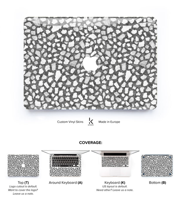Terrazzo Two MacBook Skin