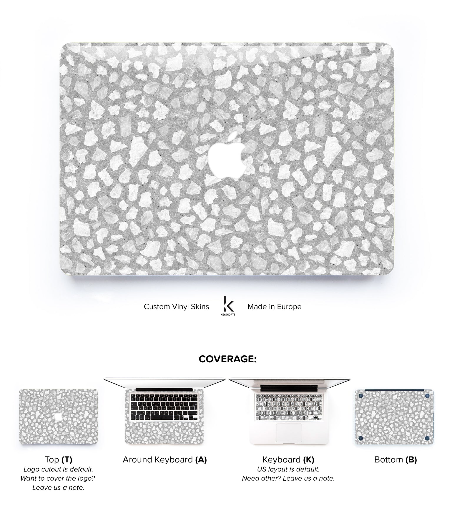 Terrazzo One MacBook Skin