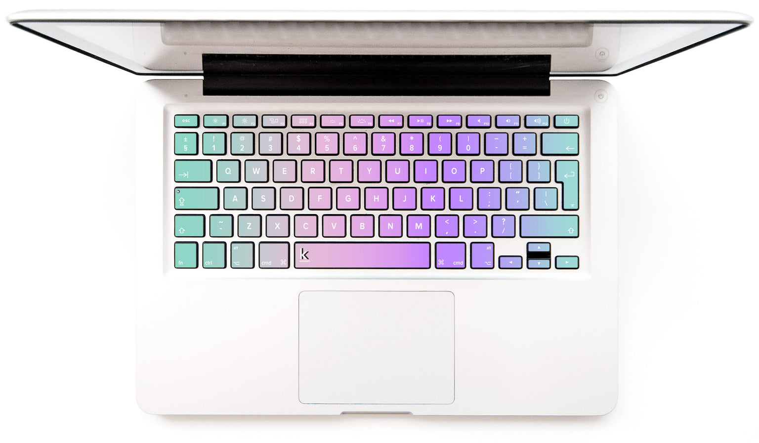 Kawaii Ombre MacBook Keyboard Stickers