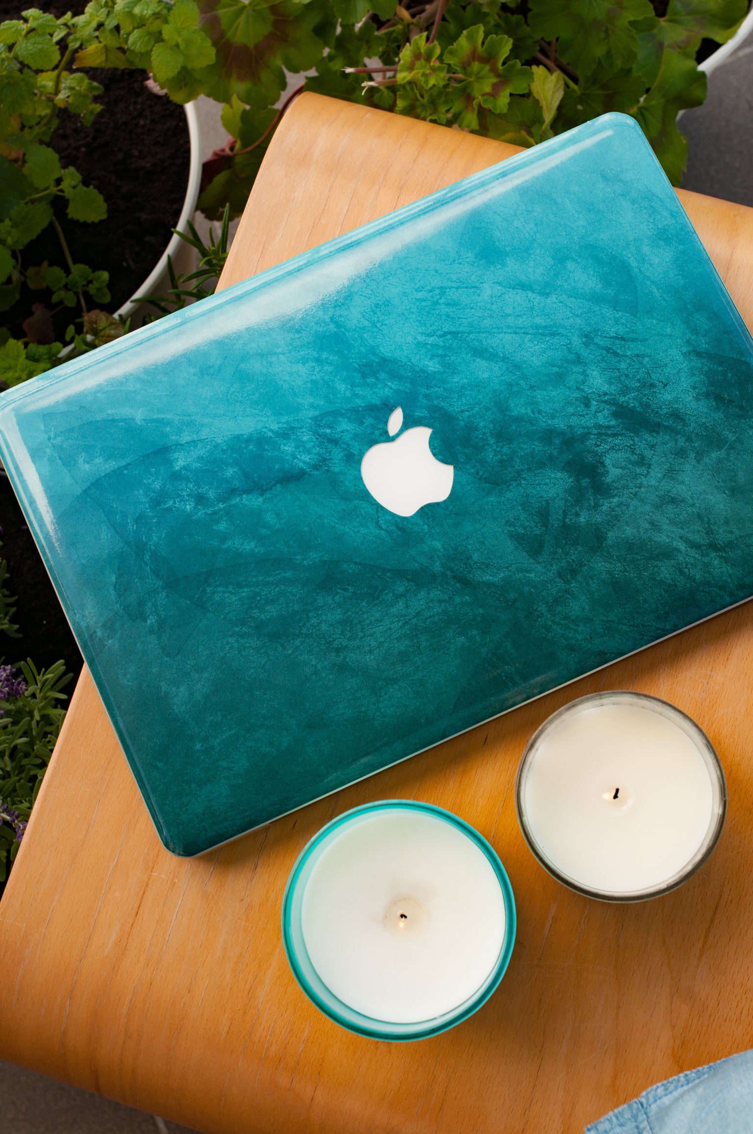 Petroleum Blue MacBook Skin