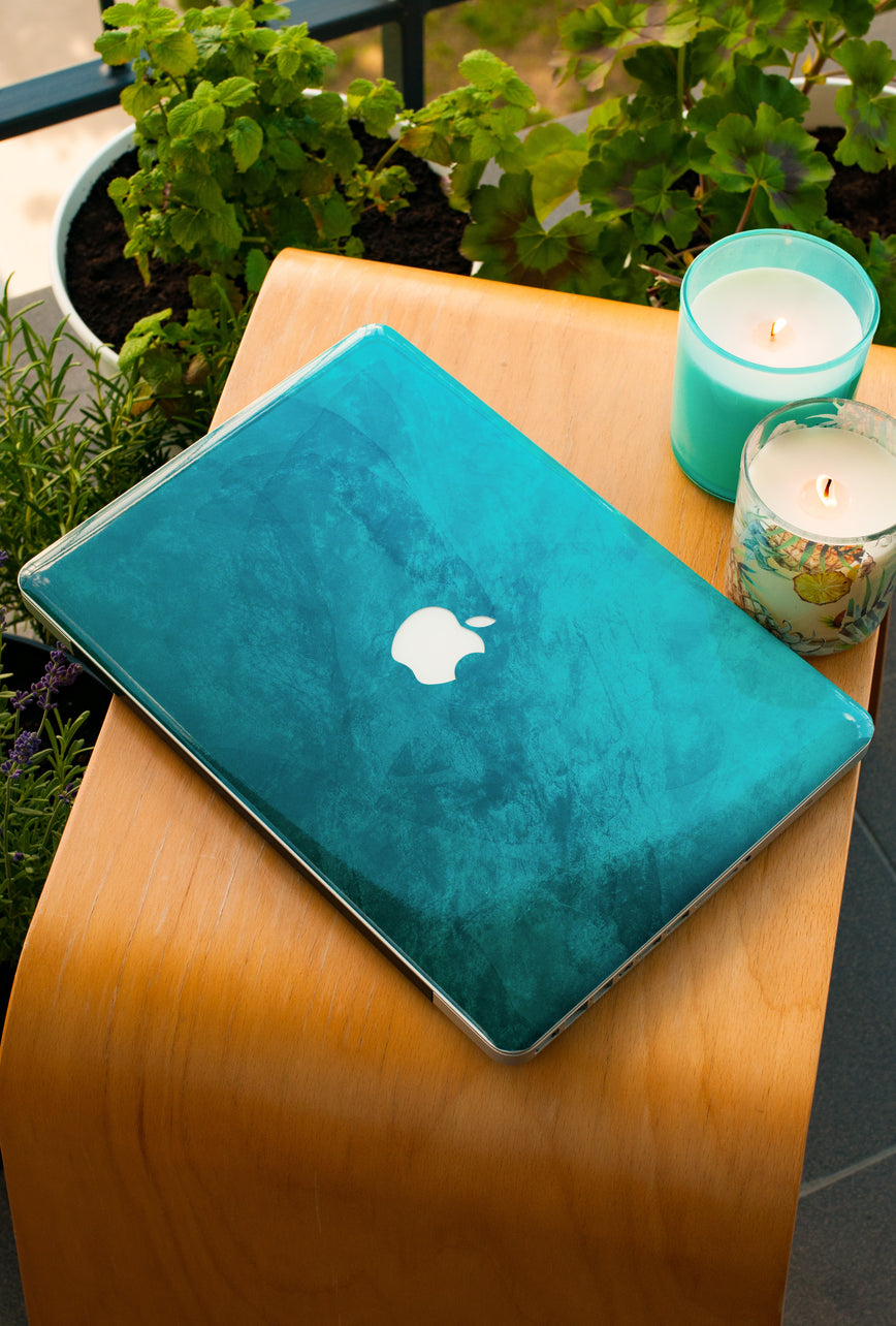 Petroleum Blue MacBook Skin 3