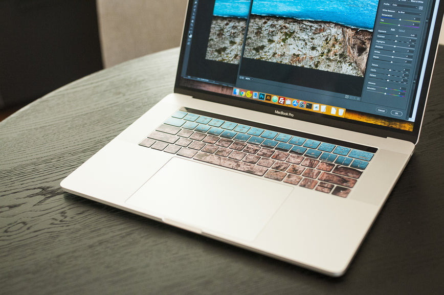 Sea Cut MacBook Pro 2020 Keyboard Stickers