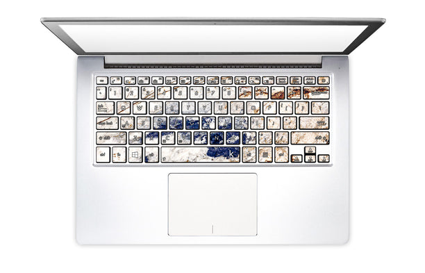 Amazing Marble Laptop Keyboard Stickers