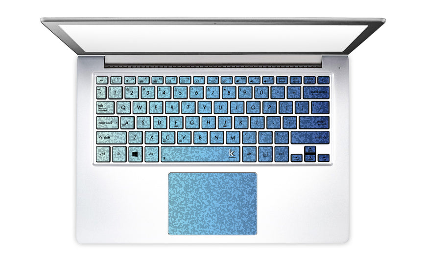 Antique Ocean Laptop Keyboard Stickers with trackpad sticker