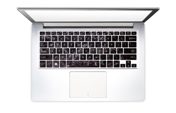 Black Style Marble Laptop Keyboard Stickers