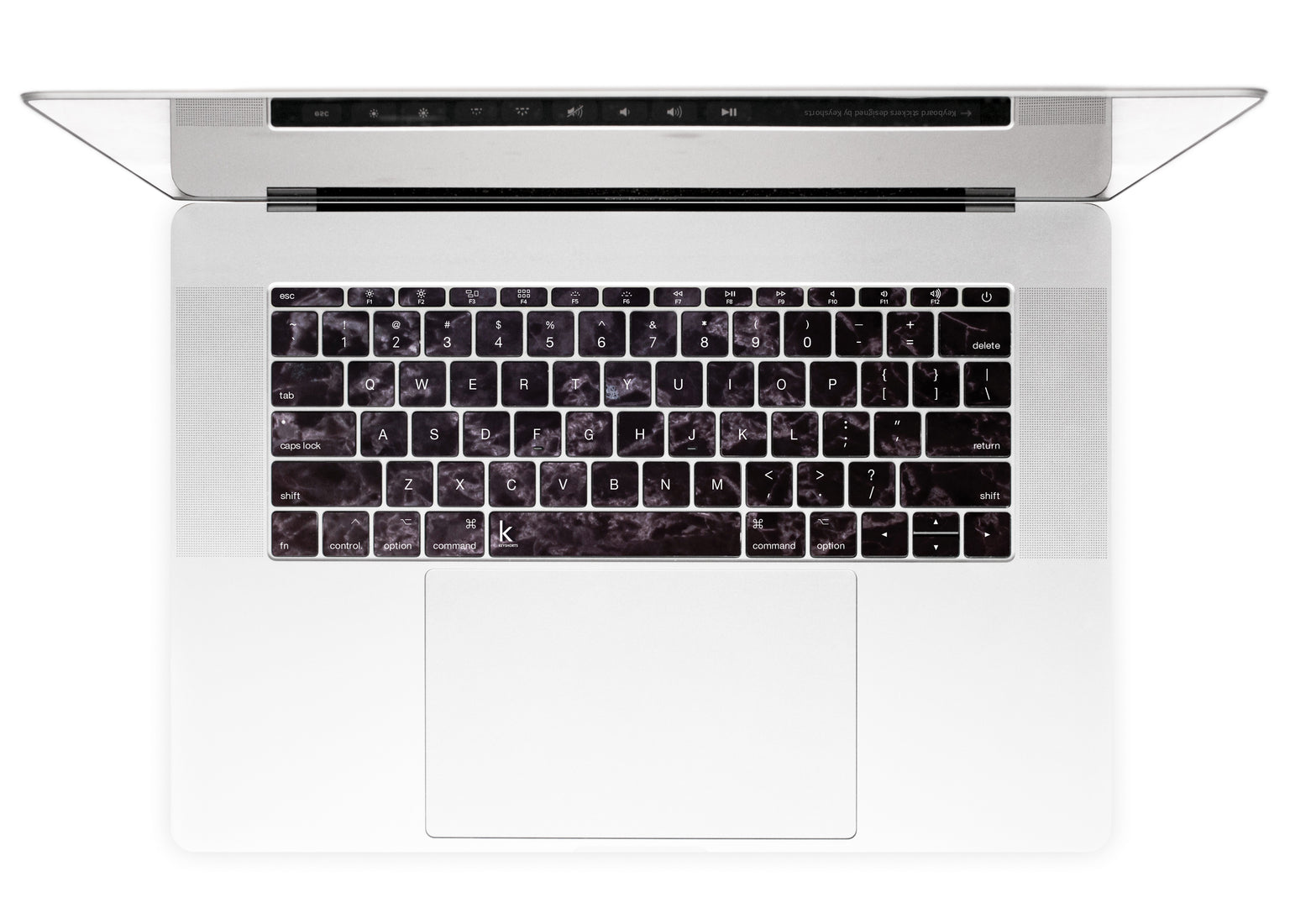 Black Style Marble MacBook Keyboard Stickers alternate
