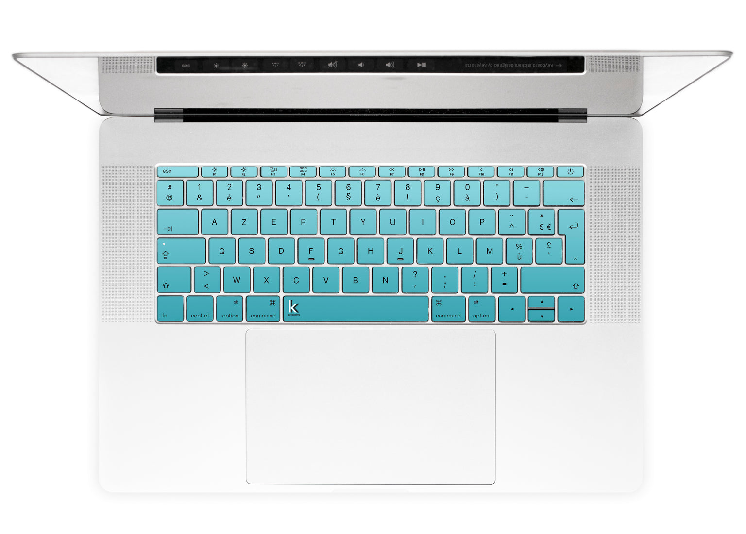 California Ride MacBook Keyboard Stickers alternate French keyboard