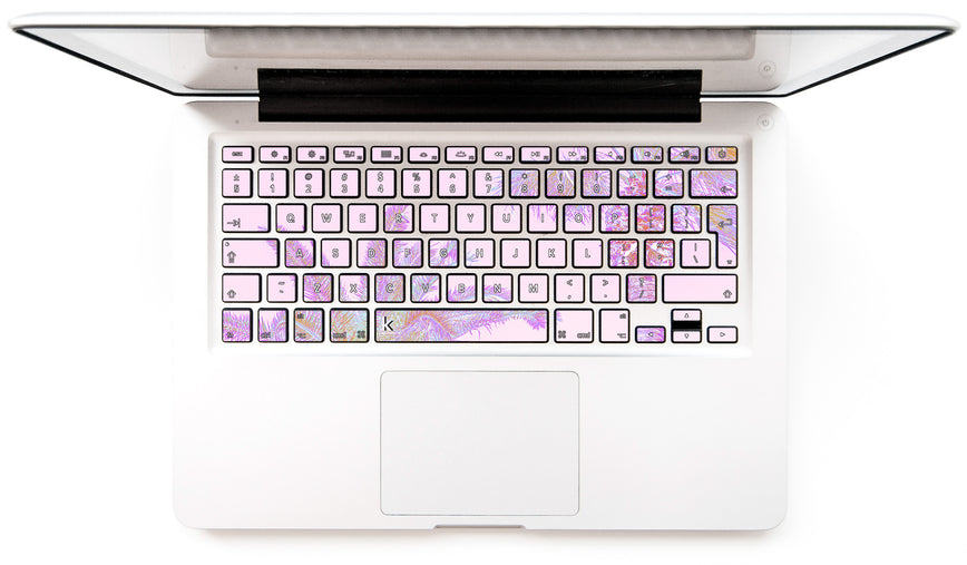 Coco Rose MacBook Keyboard Stickers