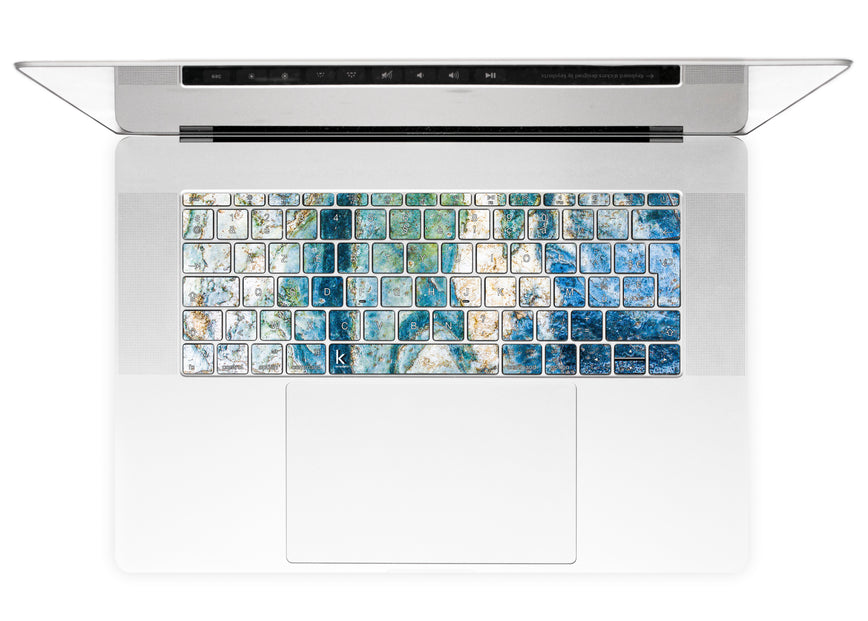 Colosseum Marble MacBook Keyboard Stickers alternate French keyboard