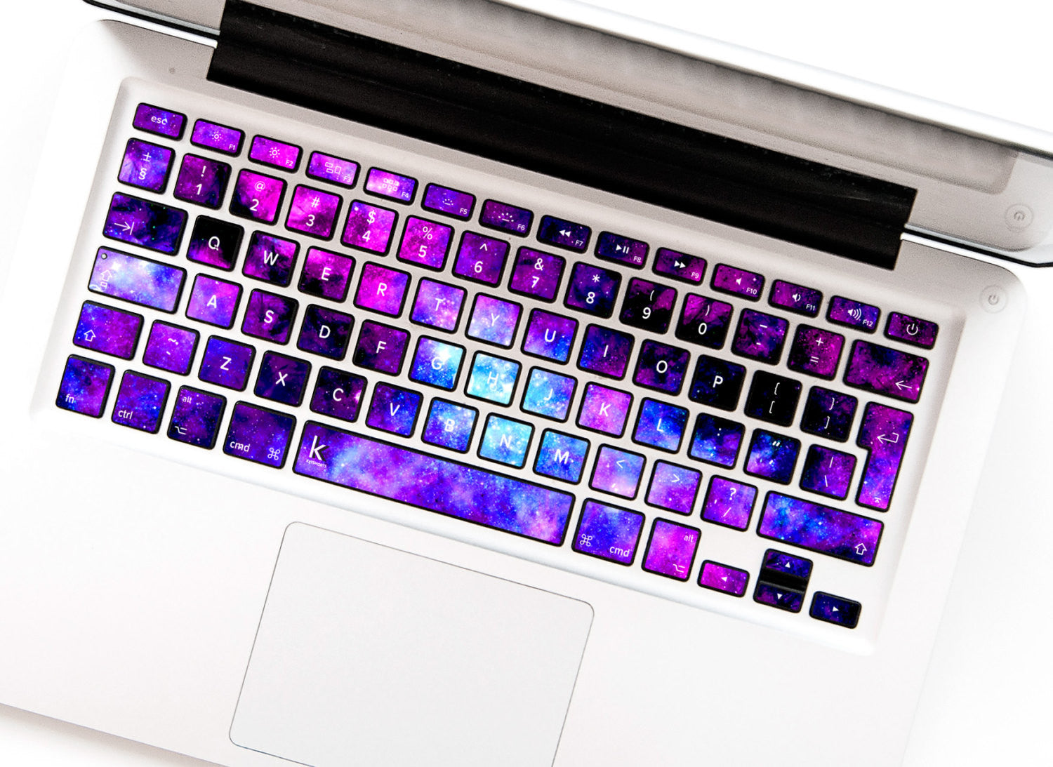 Galaxy MacBook Keyboard Decal Stickers at Keyshorts.com - 2