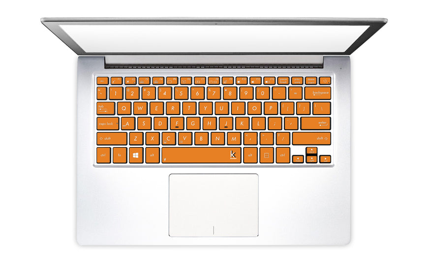 Juicy Orange Laptop Keyboard Stickers