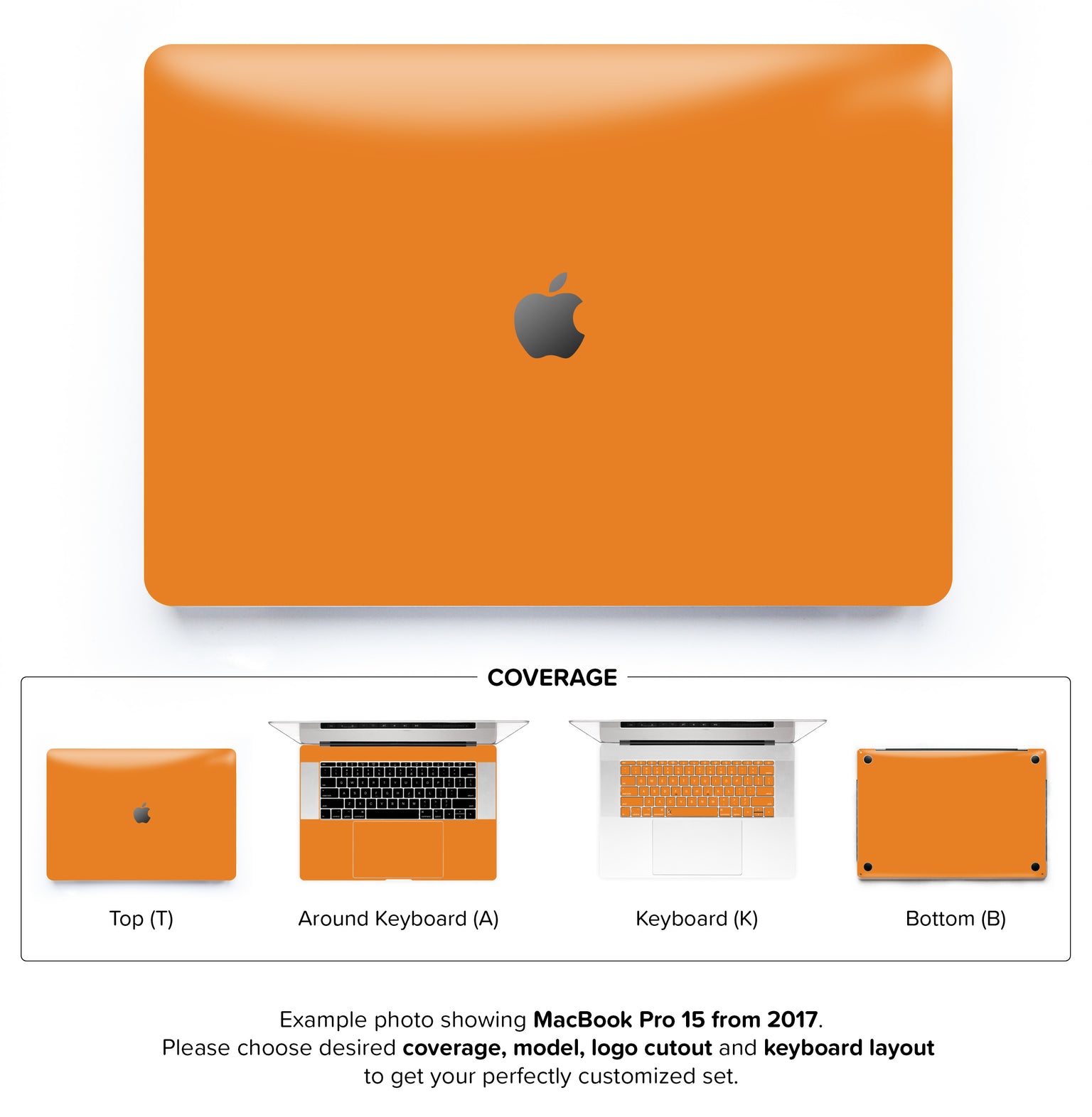 Juicy Orange MacBook Skin