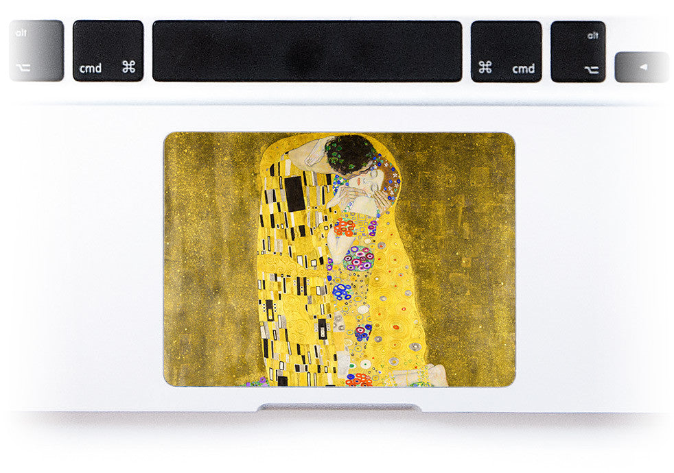 The Kiss MacBook Trackpad Sticker at Keyshorts.com
