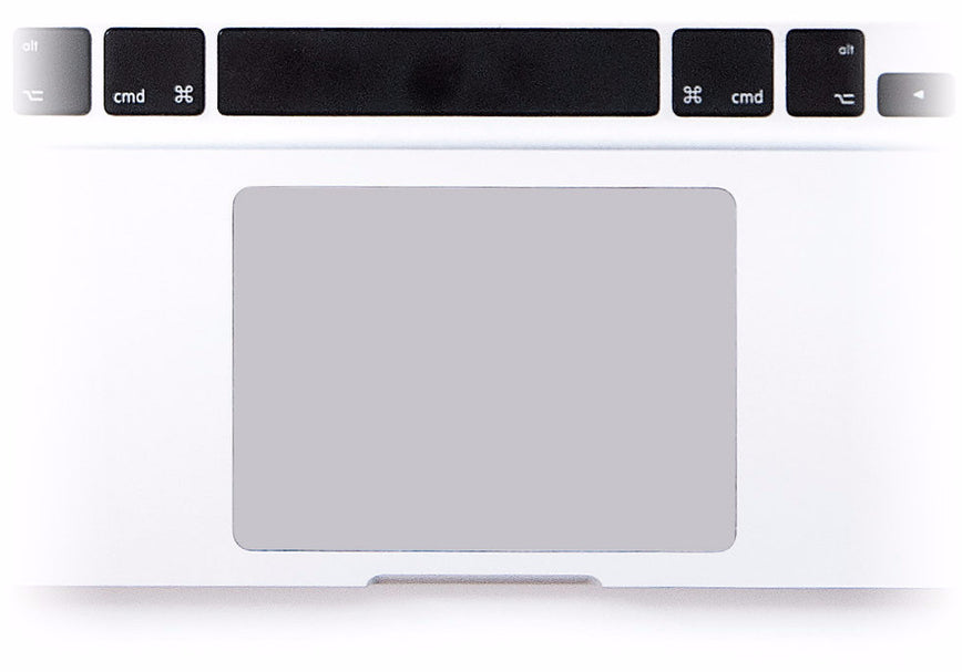 Light Grey MacBook Trackpad Sticker at Keyshorts.com