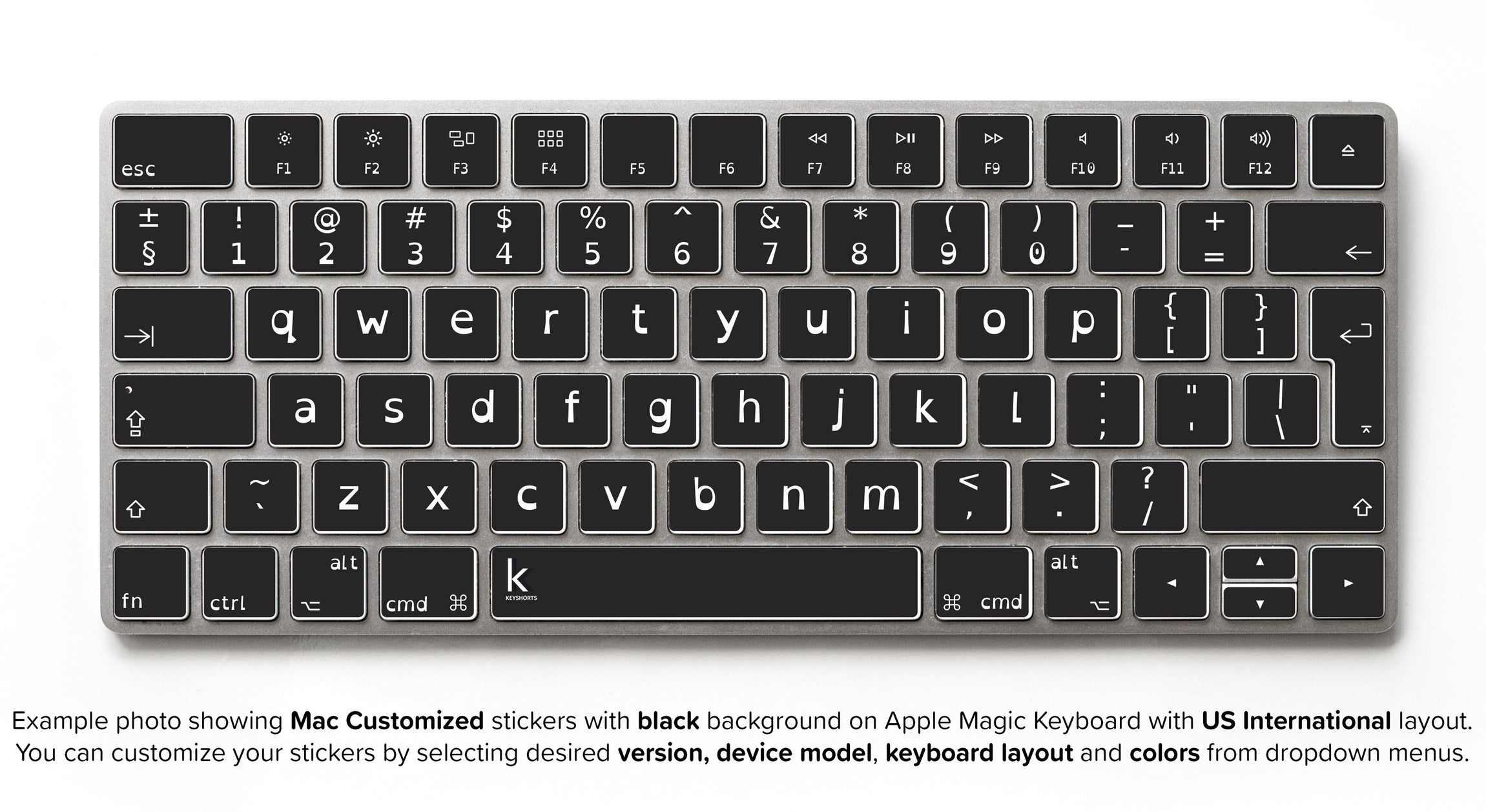 Dyslexia Keyboard Stickers | Keyshorts