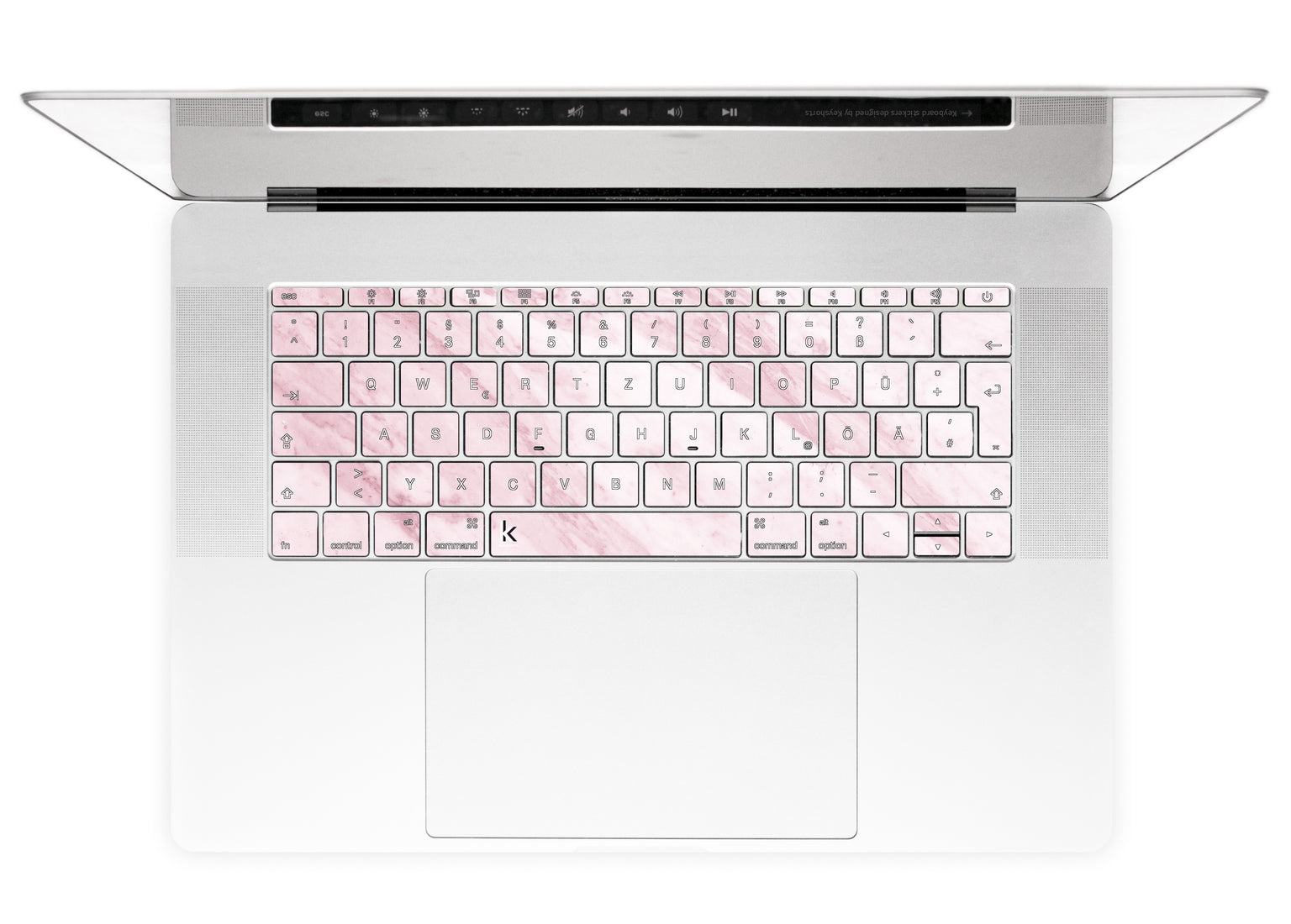 Marble on the sun MacBook Keyboard Stickers alternate German