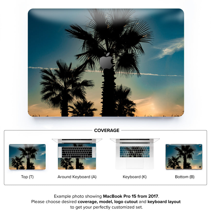 Marsala Sunset MacBook Skin