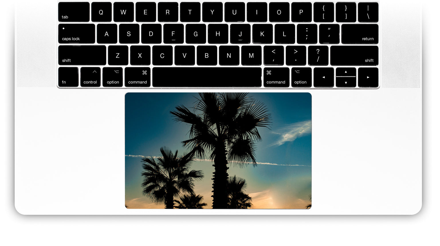 Marsala Sunset MacBook Trackpad Sticker