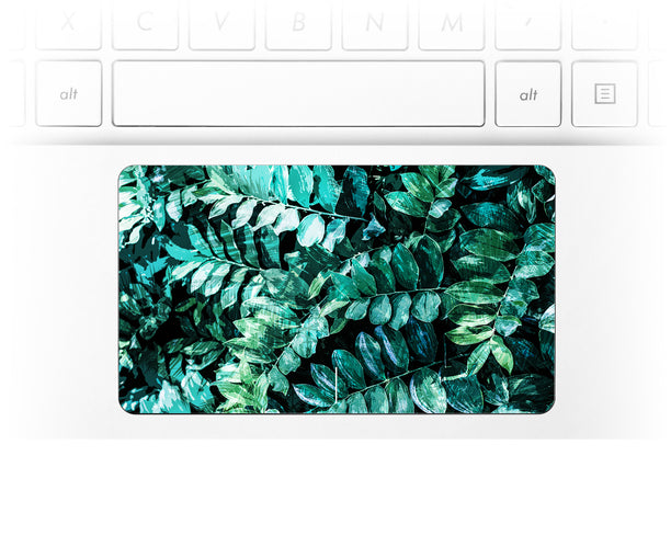 Mineral Leaves Laptop Trackpad Sticker