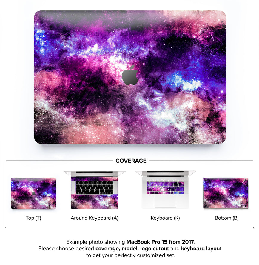 Moon Dust MacBook Skin