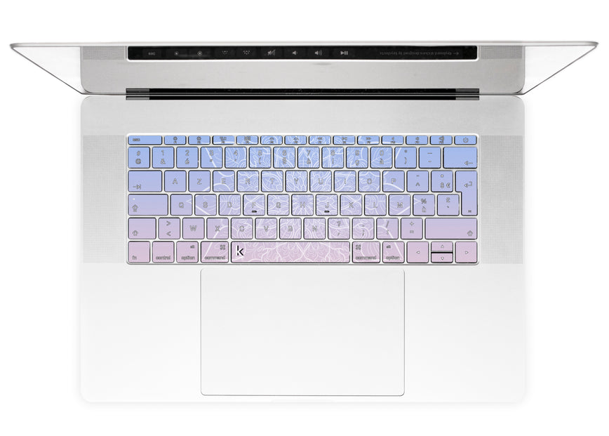 New Power Mandala MacBook Keyboard Stickers alternate French