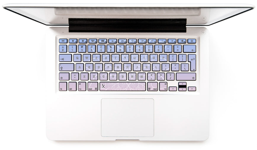 New Power Mandala MacBook Keyboard Stickers