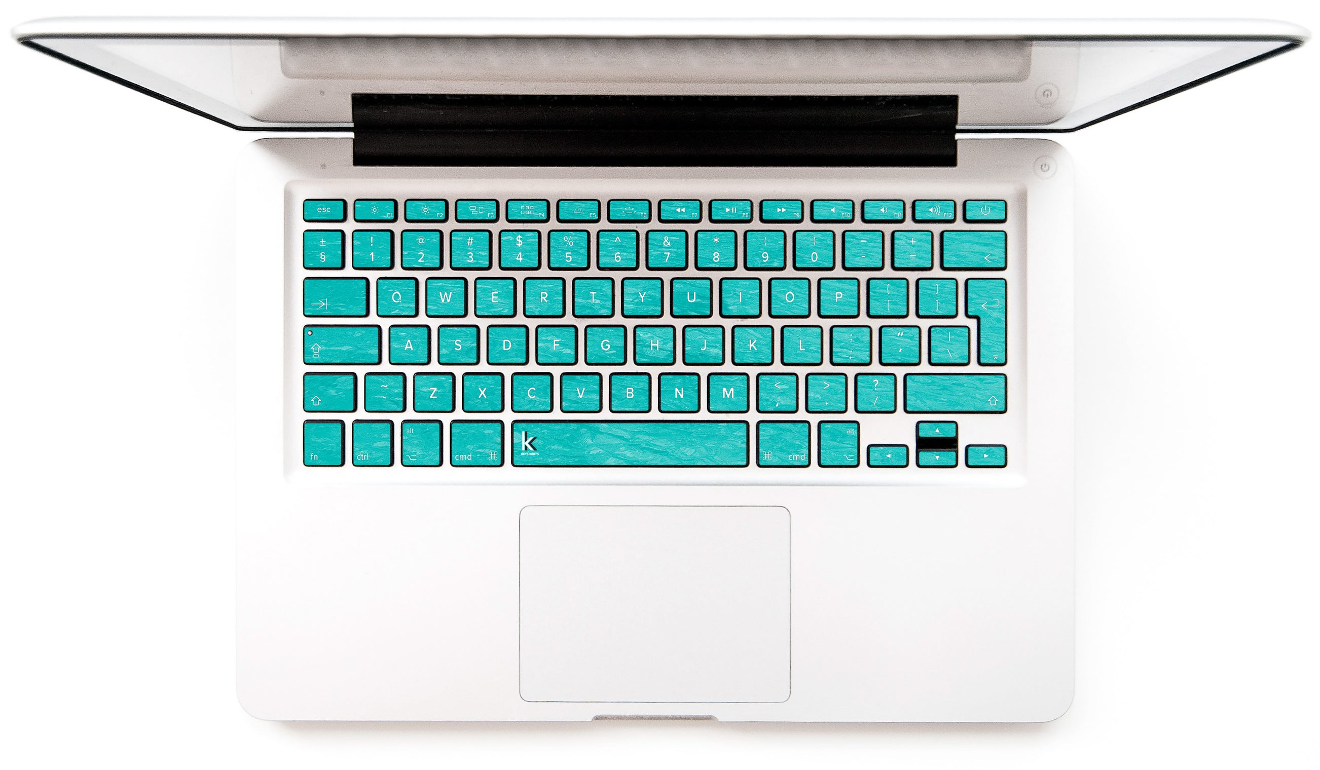 No Regret MacBook Keyboard Stickers Keyshorts