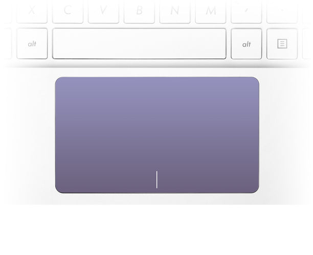 Orchid Gray Laptop Trackpad Sticker